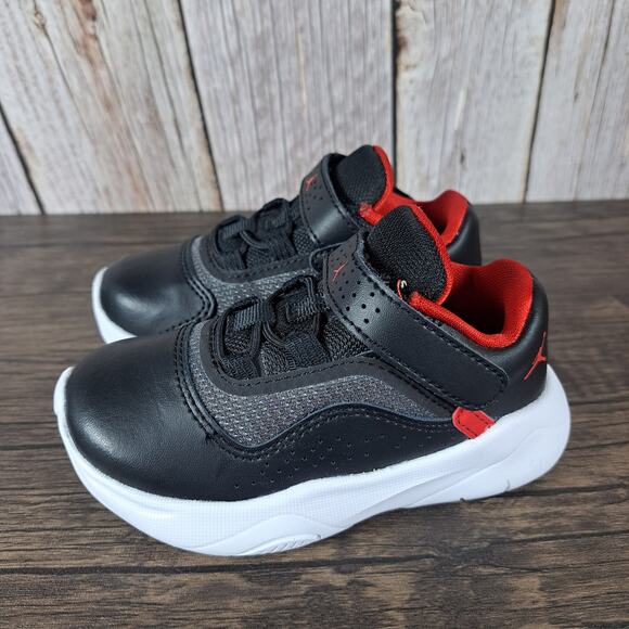 Nike CMFT Jordan 11 Retro Low Bred Toddler Size 7c Shoes CZ0906-006 (Worn Once) - Picture 1 of 9